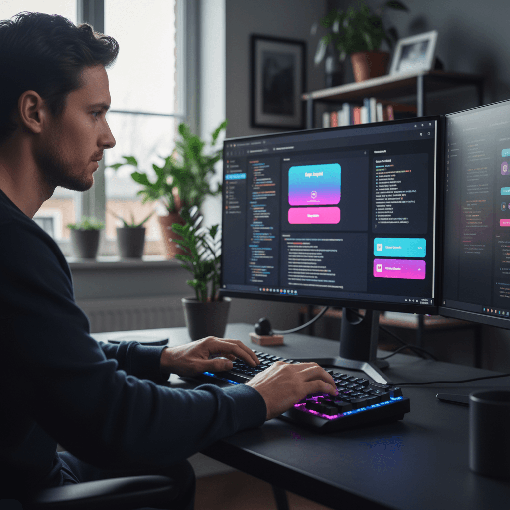 Desenvolvedor web em ambiente profissional